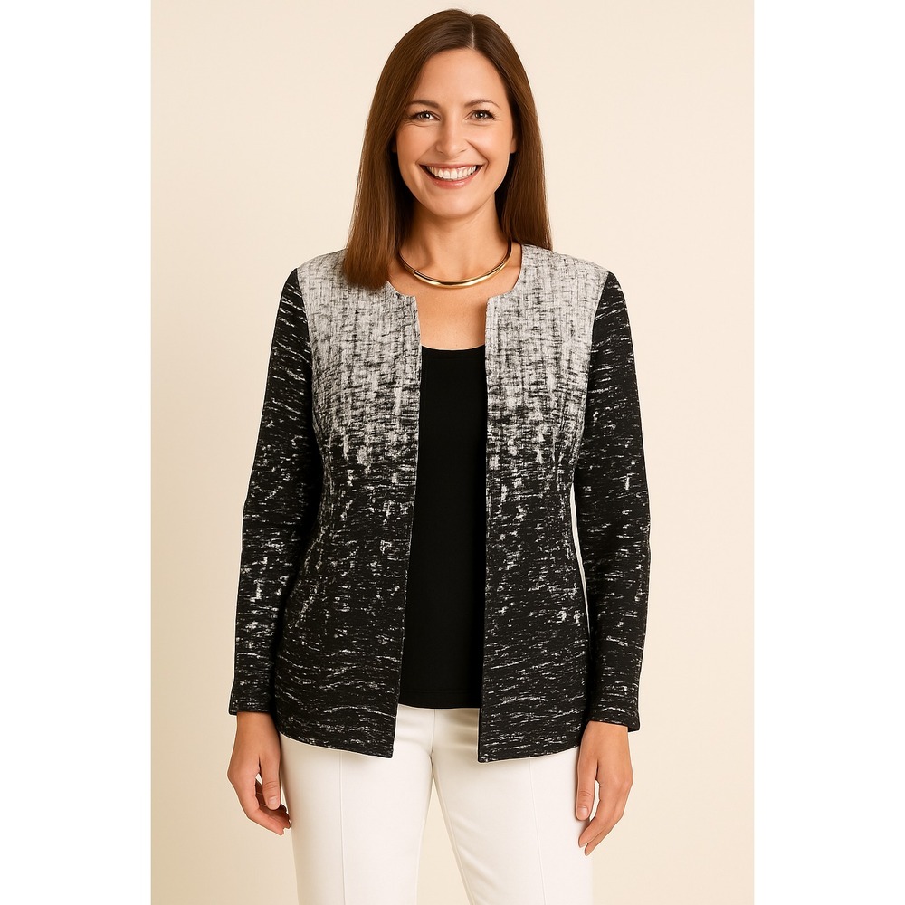 Piccadilly Of Canada Med Black/WhiteJacket‎ Capsule  Academia Substantial
